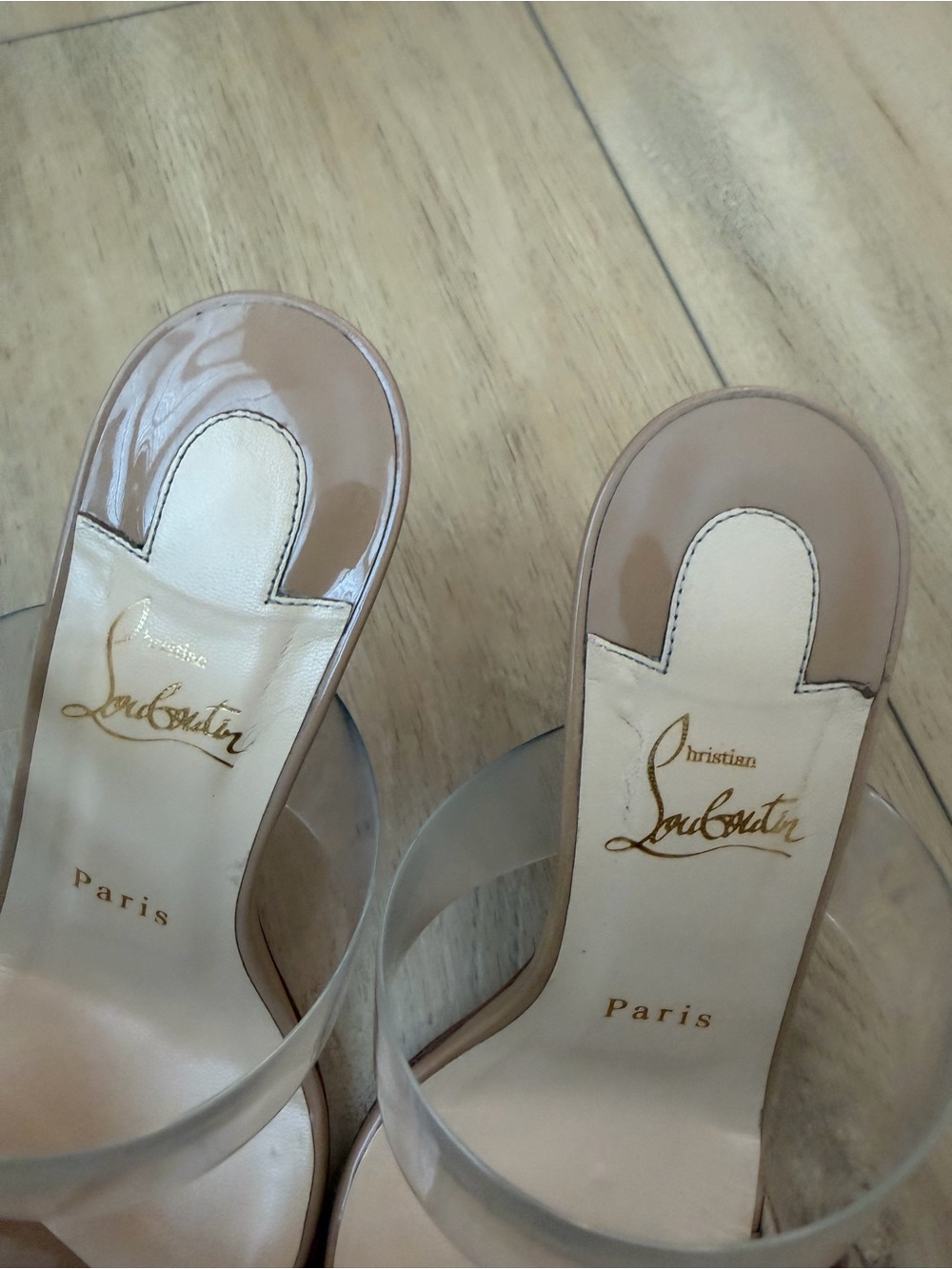 Christian Louboutin Just Nodo Nude Bow Sandals 85 - Picture 5 of 11